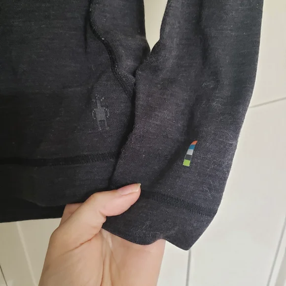 Smartwool Gray Long Sleeve Shirt Womens Small - Picture 2 of 6